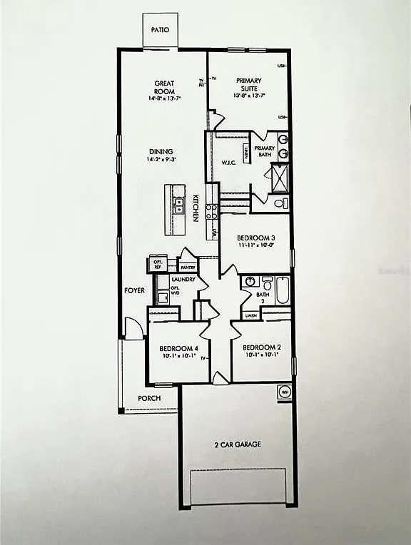 4 bed, 2.0 bath, 1678 sqft, $2,399 — Photo 3