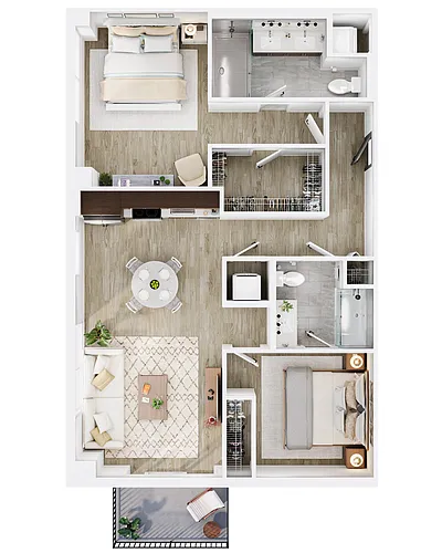 Floor plan B4