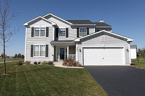 Front of home on Cul-de-Sac Premium lot and location