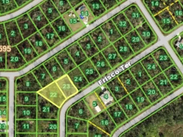 1553  & 1561 FRISCO TERRACE LOT 23, PORT CHARLOTTE, FL 33953