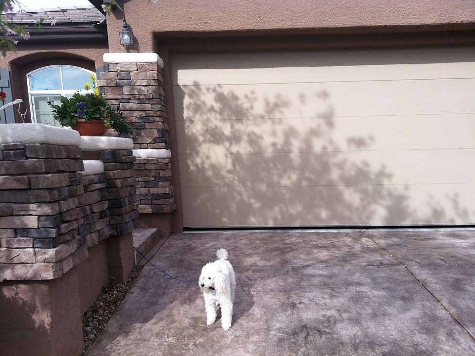 FRONT AND GARAGE