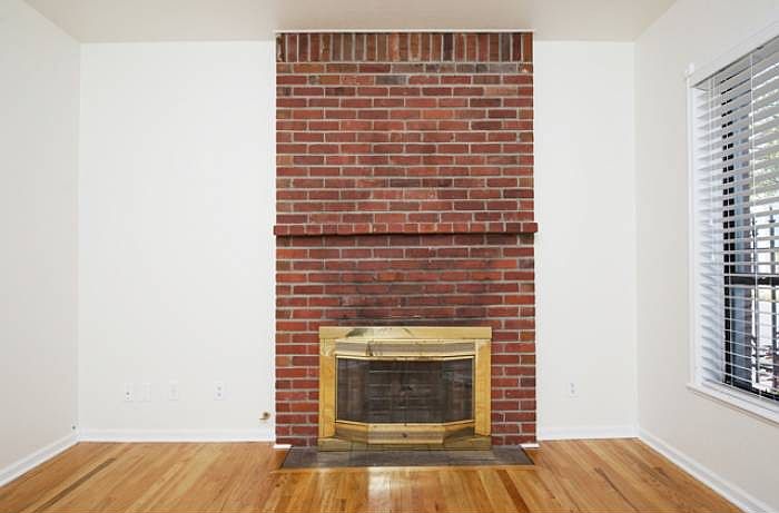 Wood Burning Fireplace