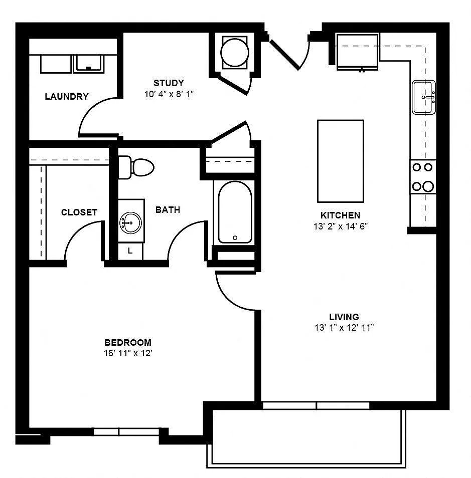 Floor plan A1M