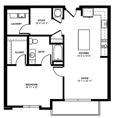Floor plan A1M