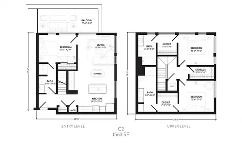 Floor plan C2