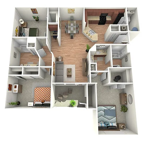 Floor plan The Eucalyptus