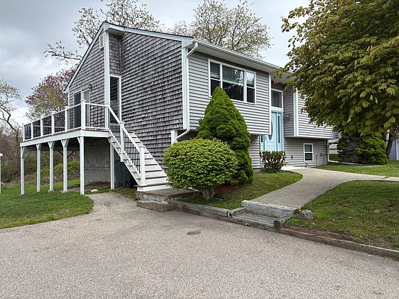 Driveway and deck