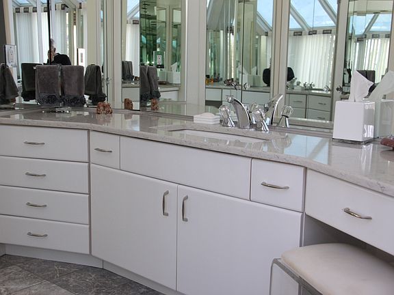 New counter on Master vanity