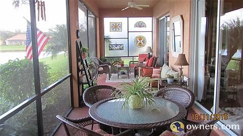 Screened lanai is 34x10 feet!