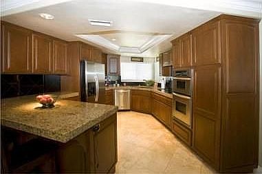 completely remodeled kitchen