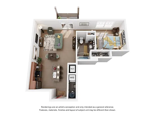 Floor plan Mountaineer - Skyloft