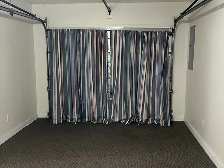 Garage door sealed and room is now accessable as a bonus room or office.with HVAC installed too!