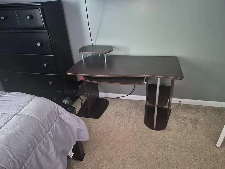 Desk and chair