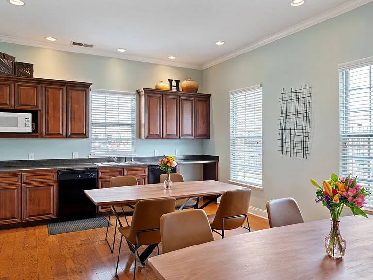 Clubhouse Kitchen and Dining Area