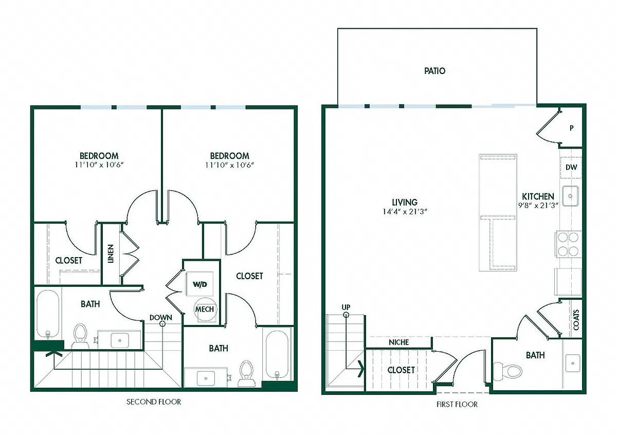Floor plan B7
