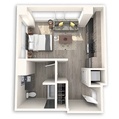 Floor plan Ballard