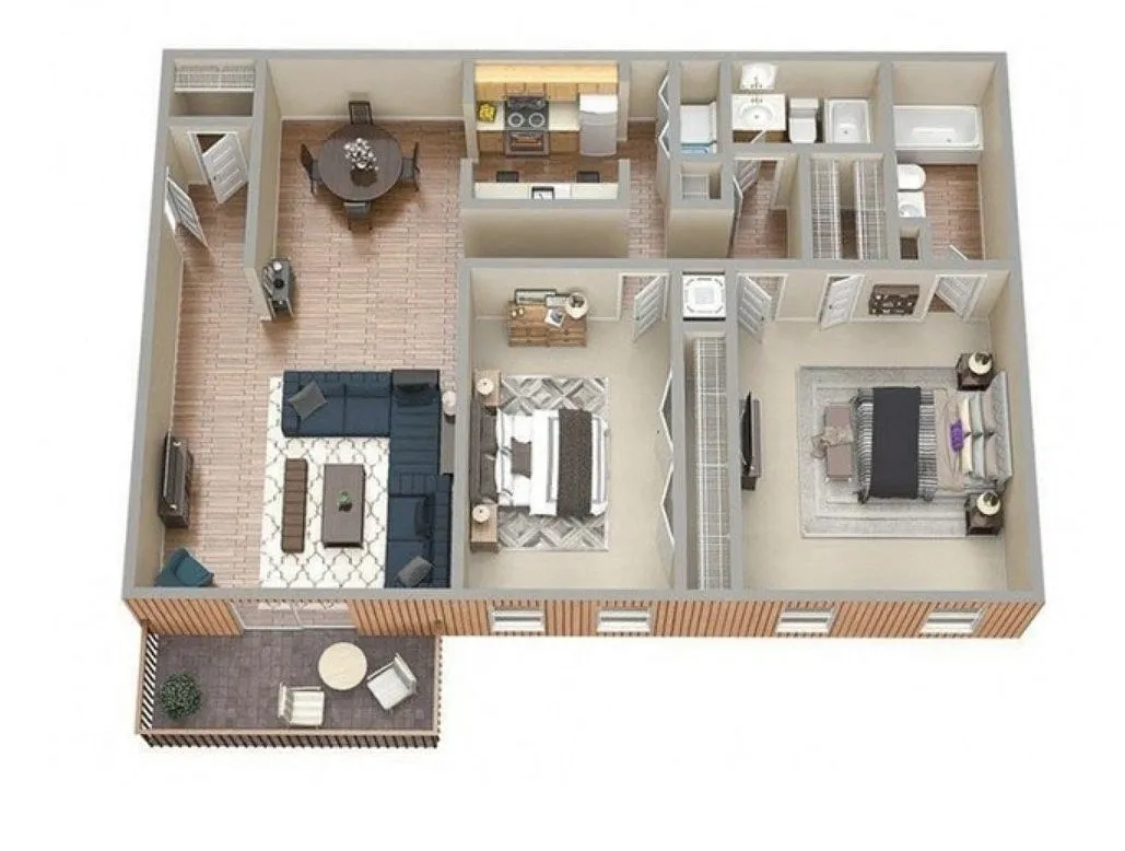 Floor plan The Pelican