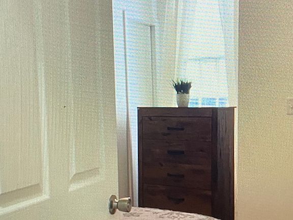 One of three bedrooms.