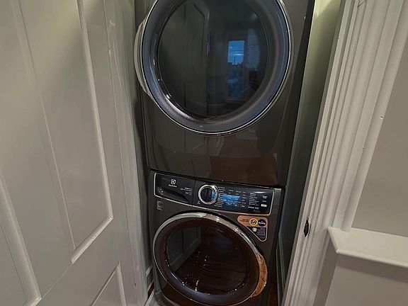 Washer & dryer included in rent