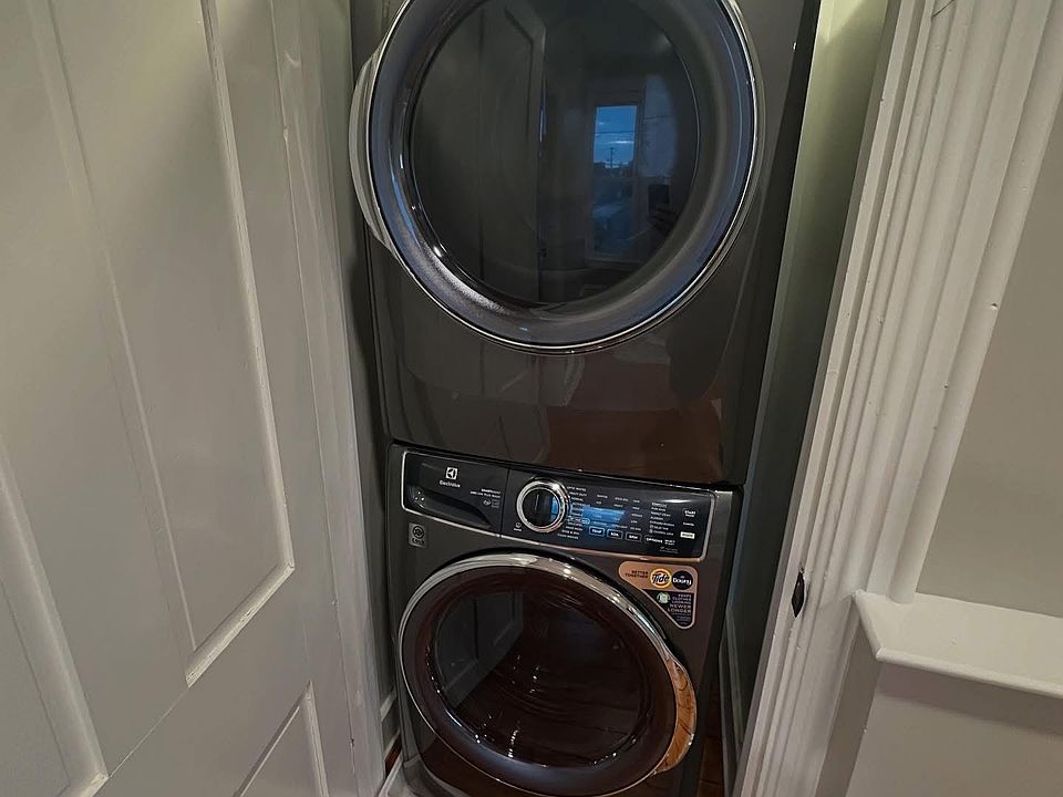 Washer & dryer included in rent