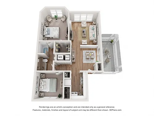 Floor plan B1