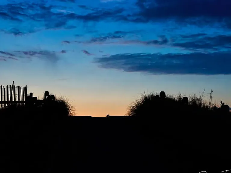 Sunrise over the dunes