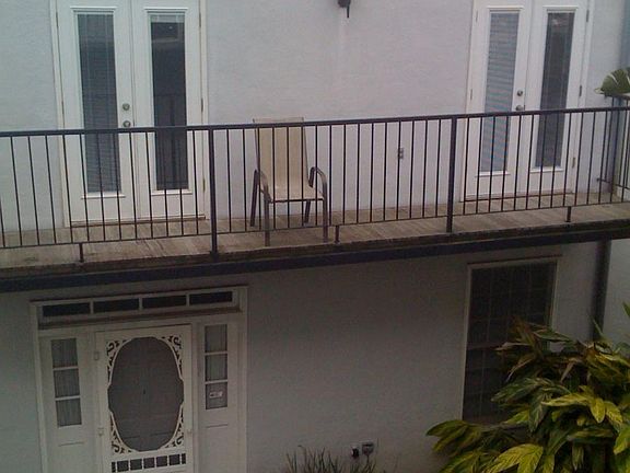 balcony off both bedrooms