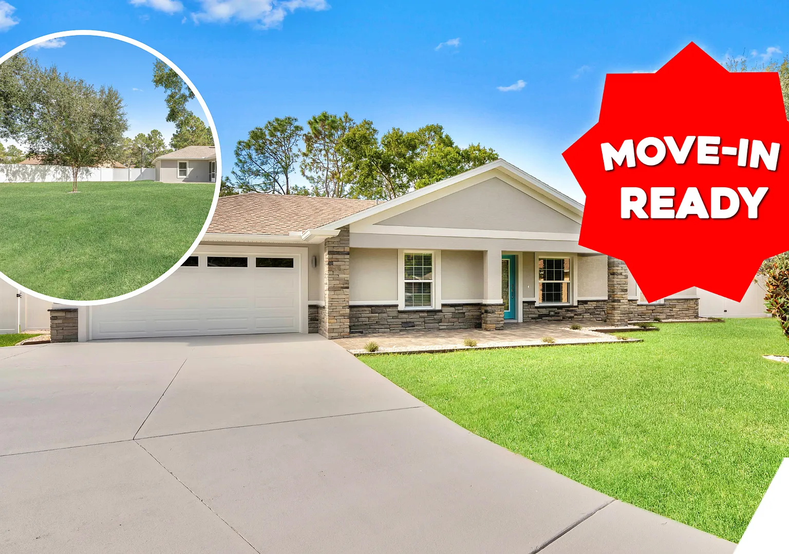 Fully Fenced, Completely Renovated 3/2/2 On A Cul-de-Sac In The Heart Of Palm Coast — Photo 1