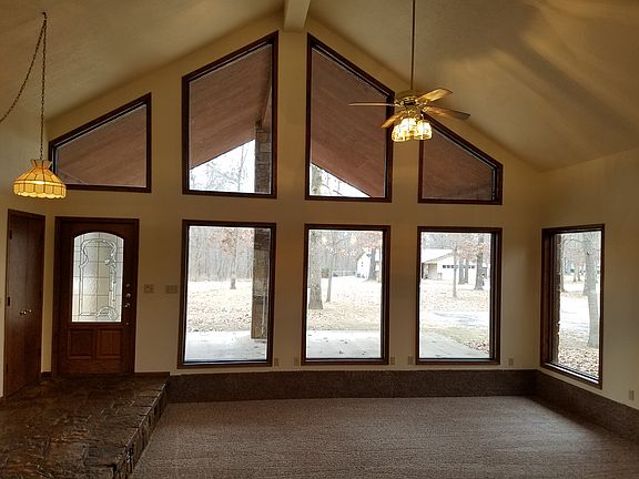 Family Room w/ Rock Walkway