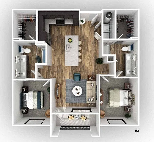 Floor plan B2