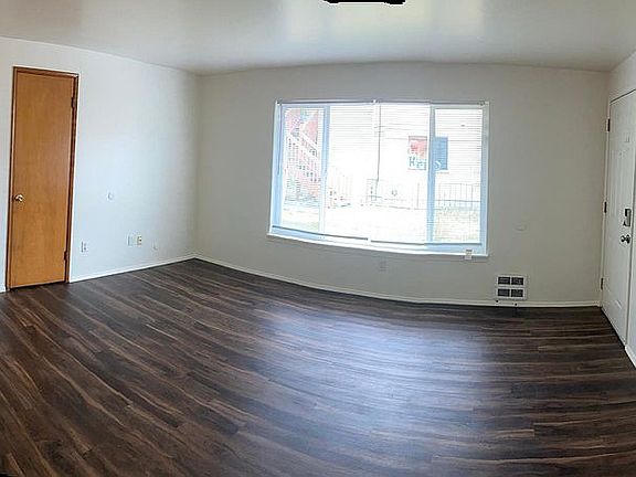Living room and storage clos