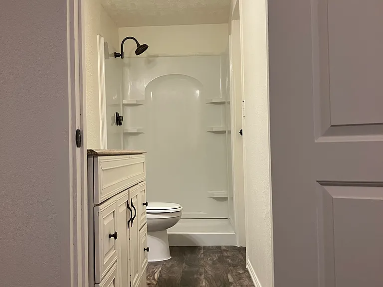 Basement bathroom