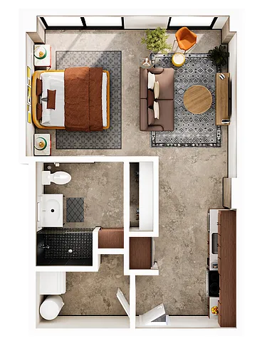 Floor plan A1