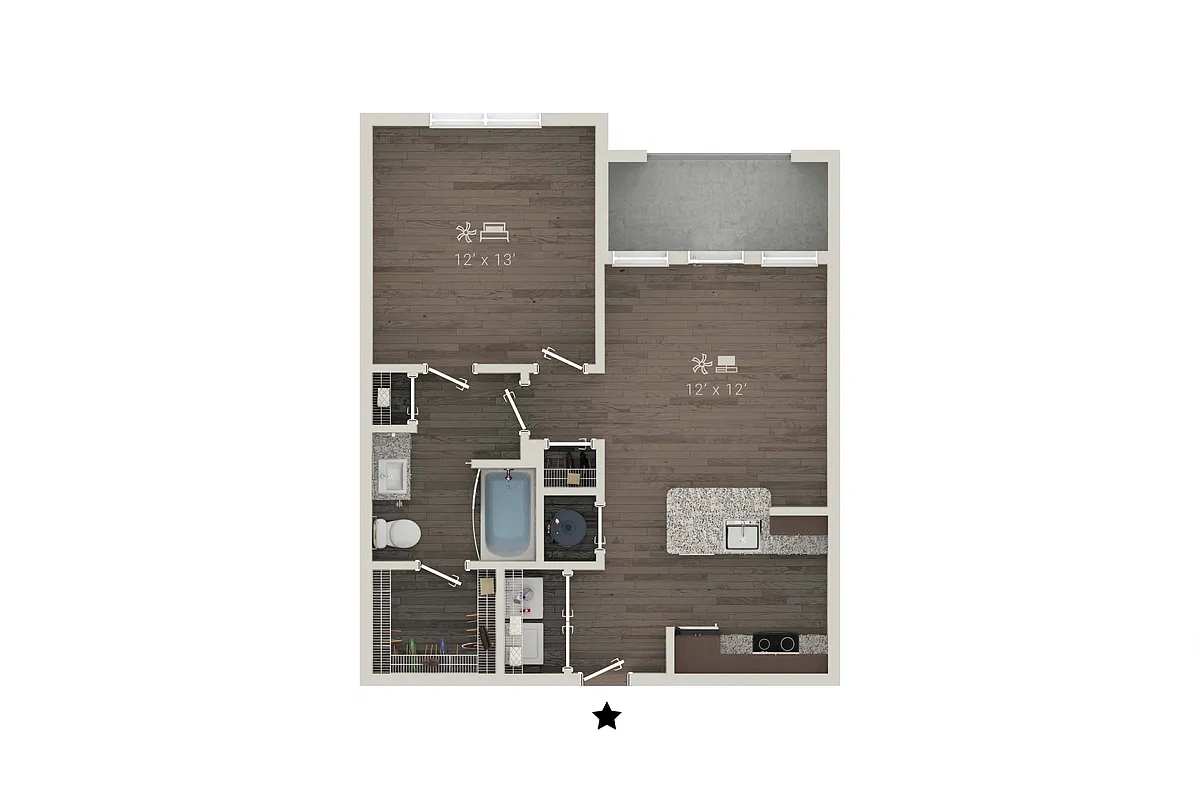 Floor plan A1