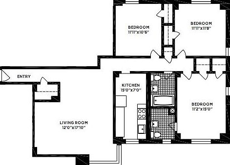 3rd image of 268 Broadway Broadway APT A401