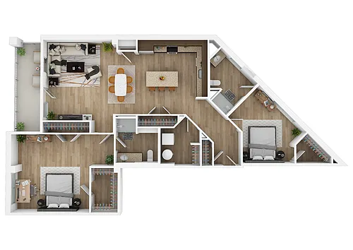 Floor plan Taranto