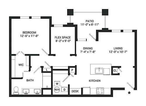 Floor plan A6