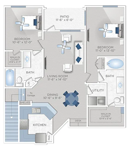 Floor plan GUADALUPE II (C2)