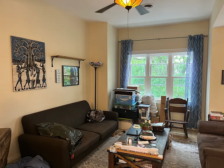 Living room is an L shape - this is the main part of it