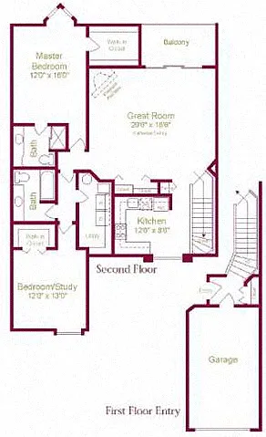 Floor plan Orchard II