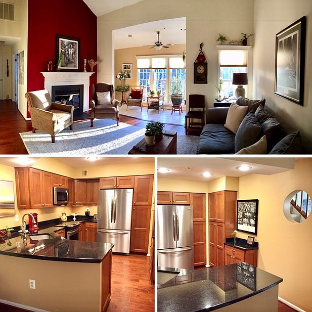 Living Room and kitchen