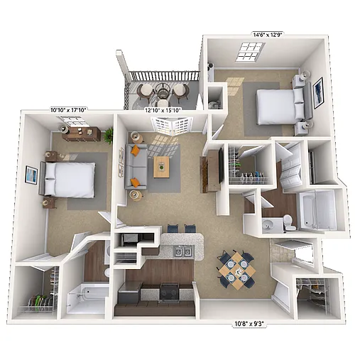 Floor plan Jefferson