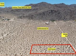 Wolfe Rd, Twentynine palms, CA 92277