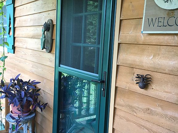 Welcoming front porch