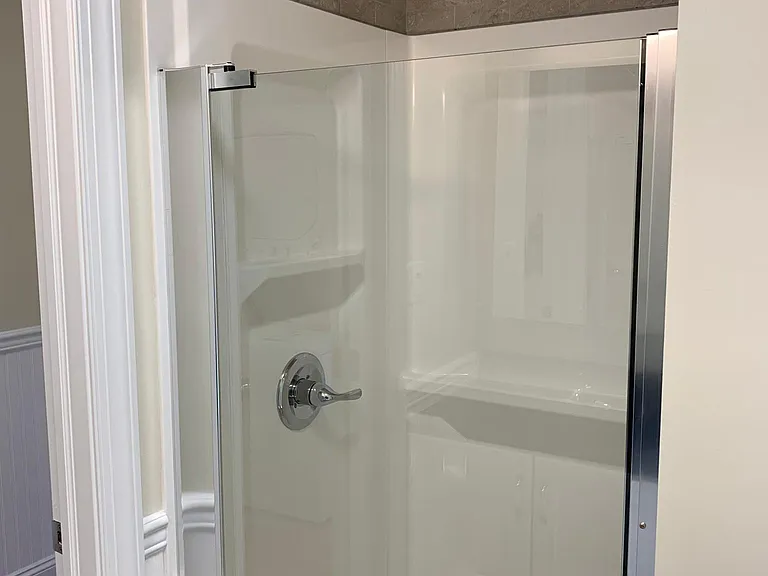 Full bathroom first floor with shower