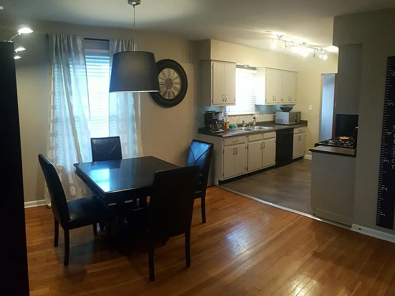 Dining and Kitchen (View from Family Room)