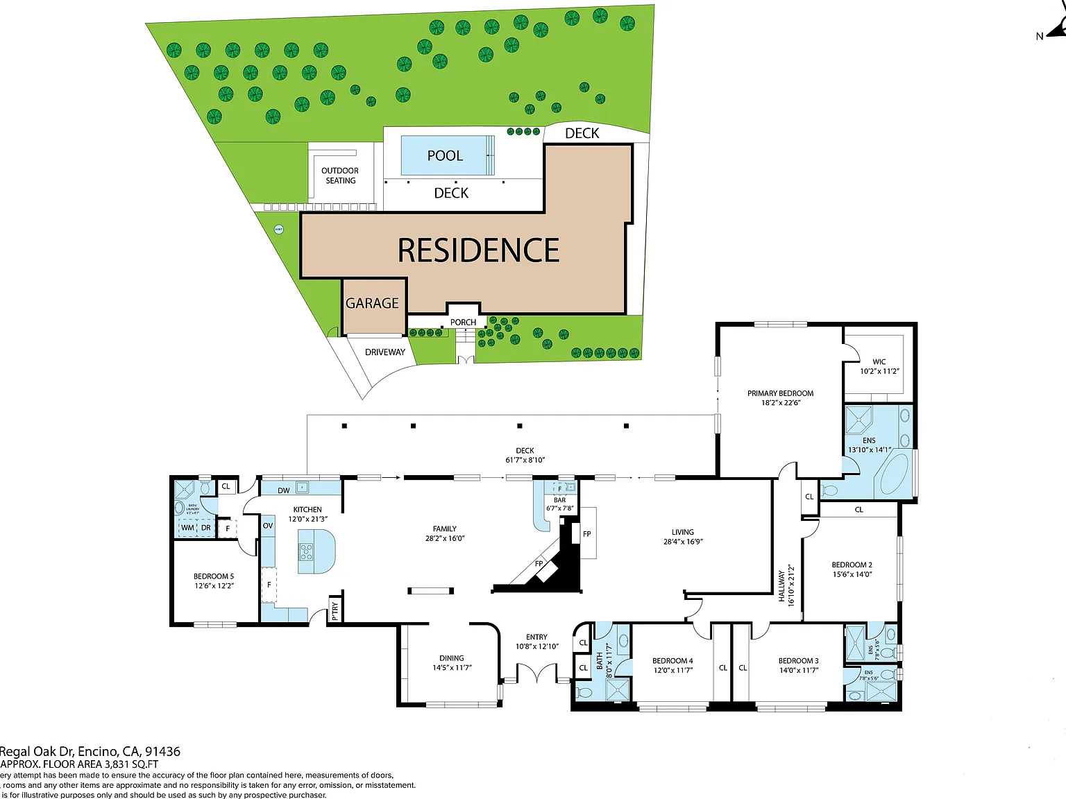 5 bed, 3986 sqft, $13,000 — Photo 3