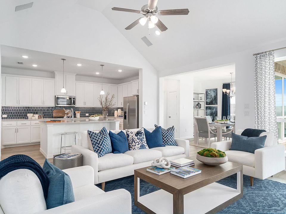 Plan 1523 Living Room Kitchen Photo by American Legend Homes