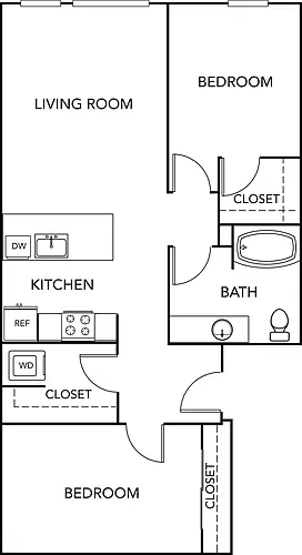 Floor plan Kinnear C8