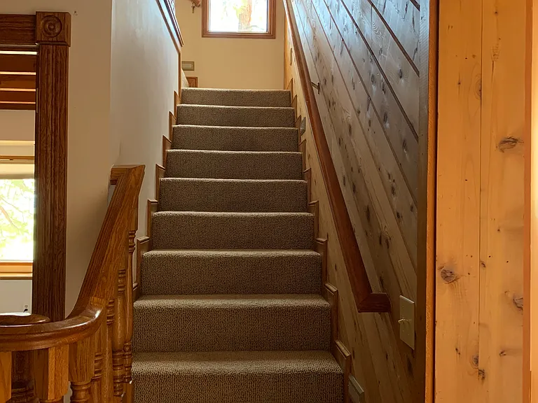 Stairs to the den room